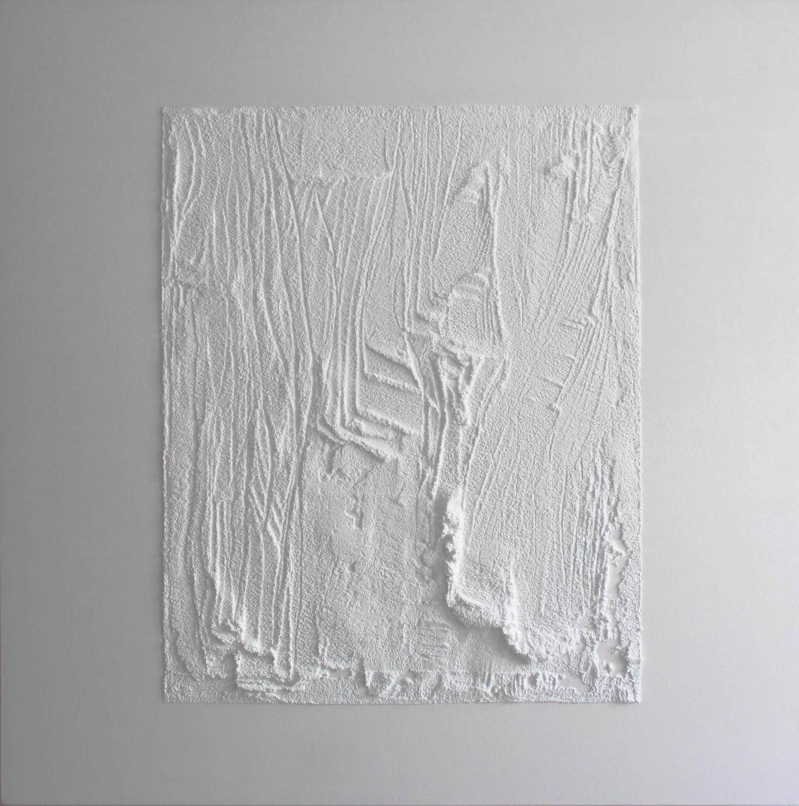 Abstract painting detail by Alexis Toublanc